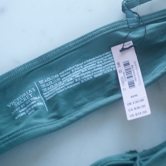 NWT Victoria's Secret Green Lace Bralette - Picture 7 of 9